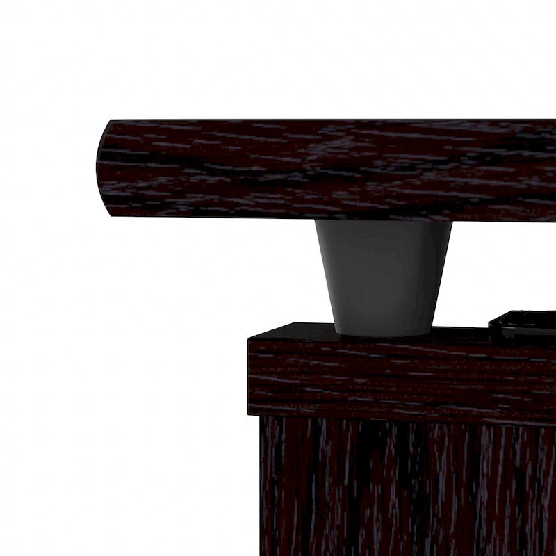 72-Inch L-Shaped Sit-to-Stand Desk with Hutch and File Drawer