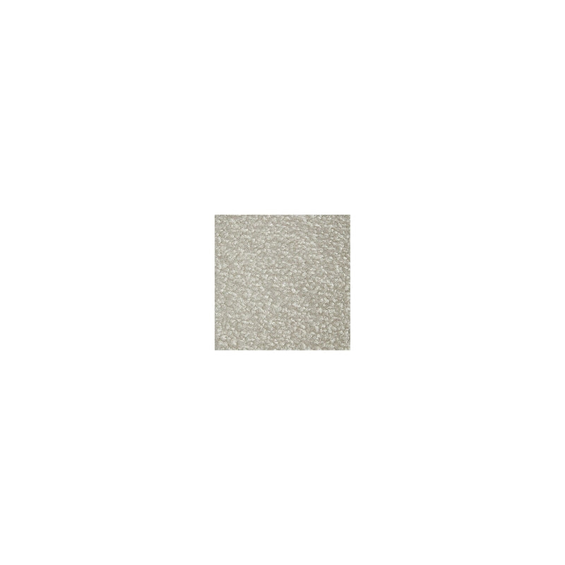 Boucle Fabric Barrel Back Accent Chair with Cutout Detail