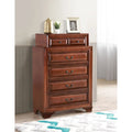 6-Drawer Chest Dresser with English Dovetail Construction, Fully Assembled