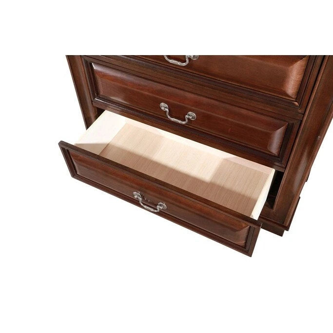 6-Drawer Chest Dresser with English Dovetail Construction, Fully Assembled