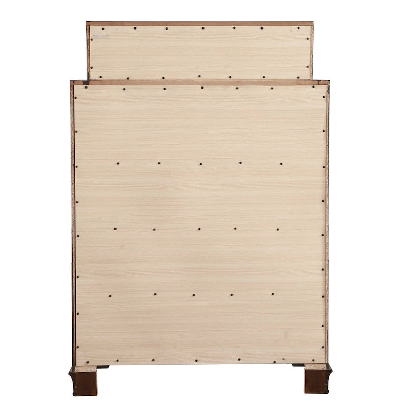 6-Drawer Chest Dresser with English Dovetail Construction, Fully Assembled