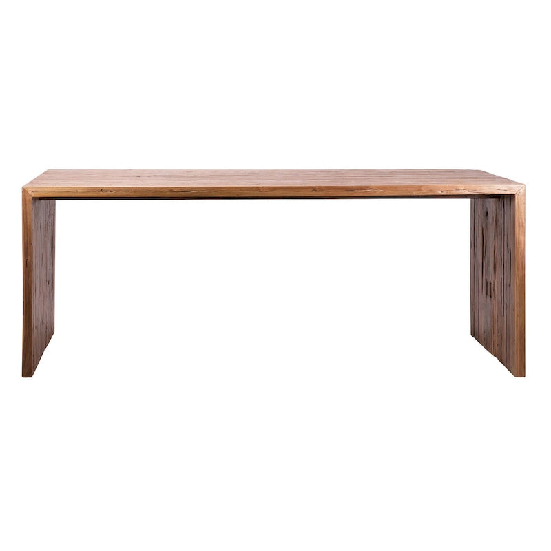 78-Inch Rectangular Reclaimed Teak Wood Dining Table