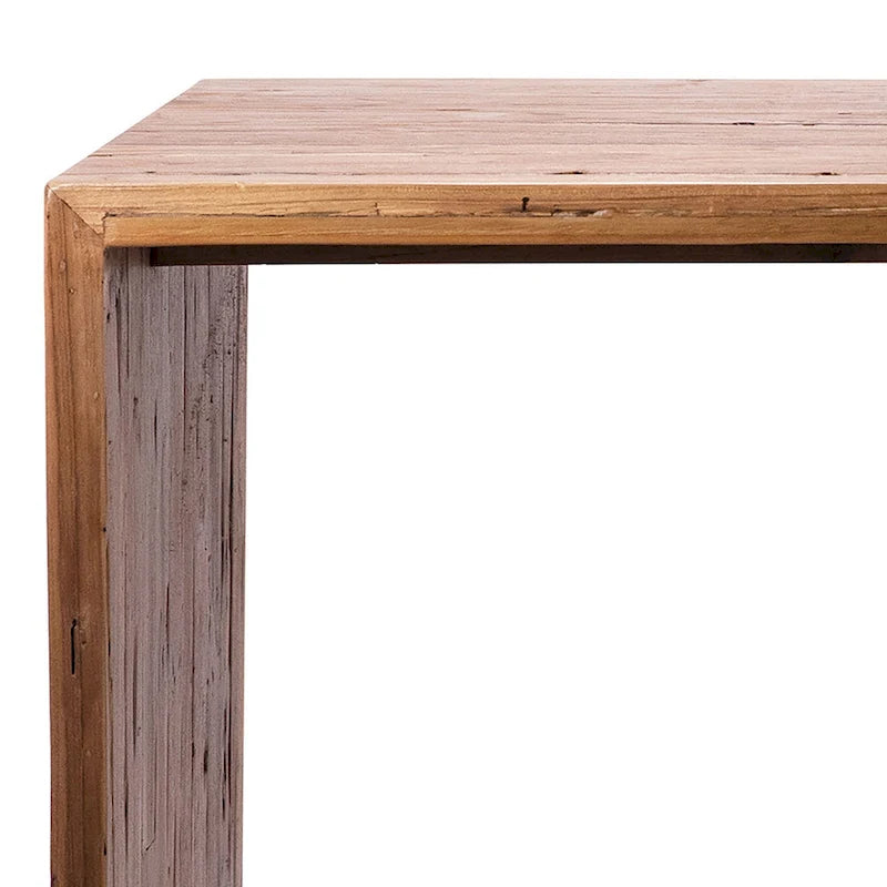 78-Inch Rectangular Reclaimed Teak Wood Dining Table