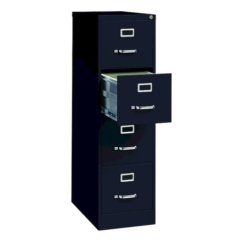25-Inch Deep 4-Drawer Letter-Size Commercial Vertical File Cabinet, Fully Assembled