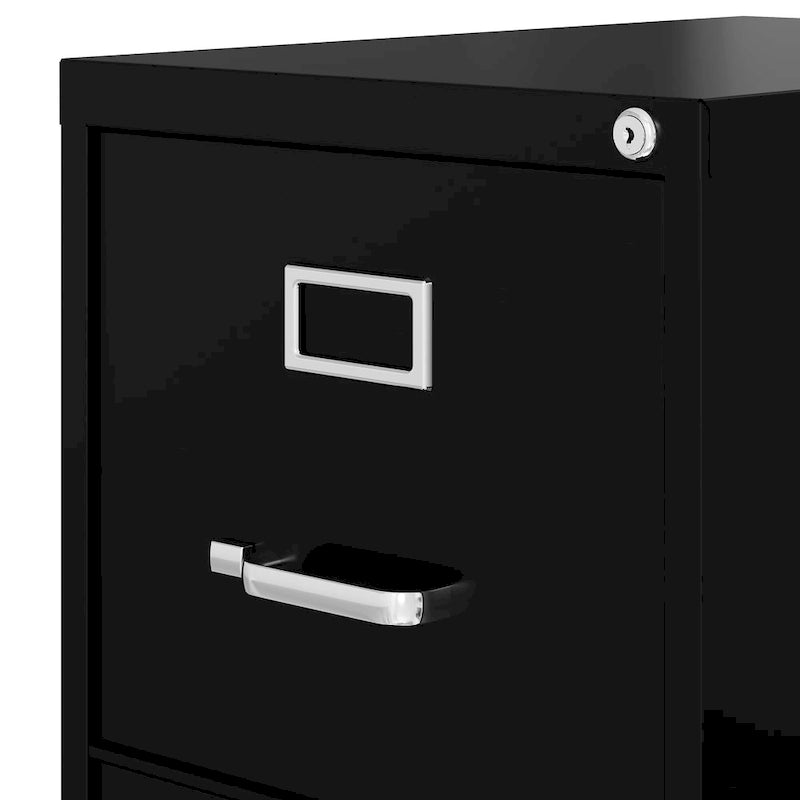 25-Inch Deep 4-Drawer Letter-Size Commercial Vertical File Cabinet, Fully Assembled