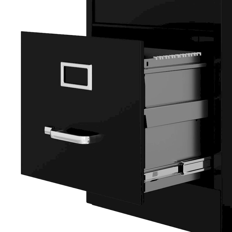 25-Inch Deep 4-Drawer Letter-Size Commercial Vertical File Cabinet, Fully Assembled