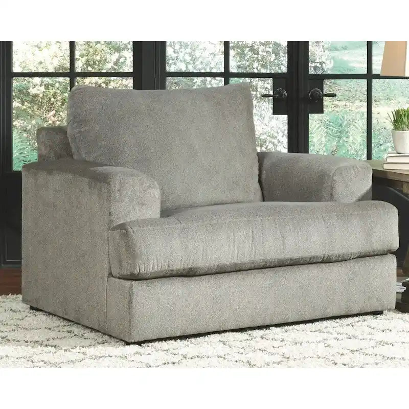 Oversized Microfiber Accent Chair and a Half, Deep Seat for Relaxation