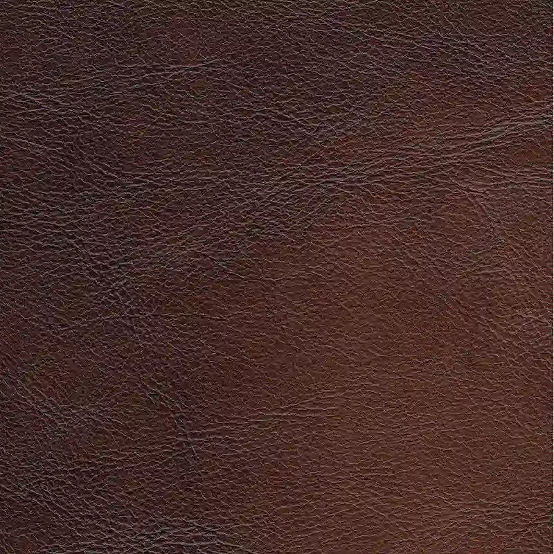 Top Grain Chesterfield Leather Ottoman with Goose Down Cushion