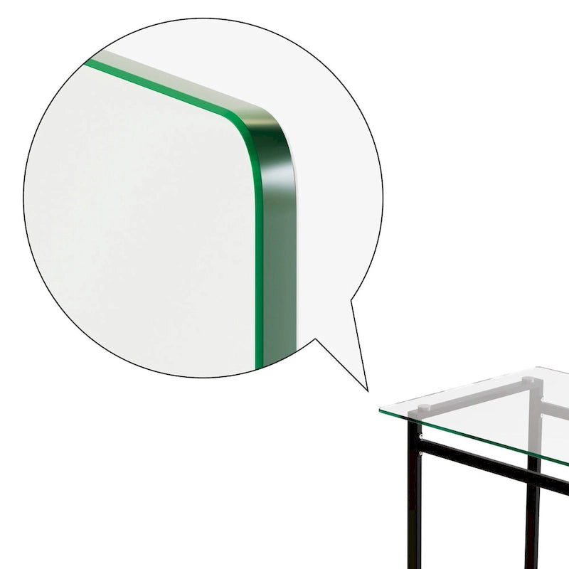 Rectangular Glass Dining Table