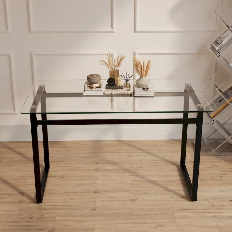 Rectangular Glass Dining Table
