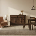 Sawmill 3- Door Farmhouse Buffet with Storage Drawers - 18W x 38H x 54D