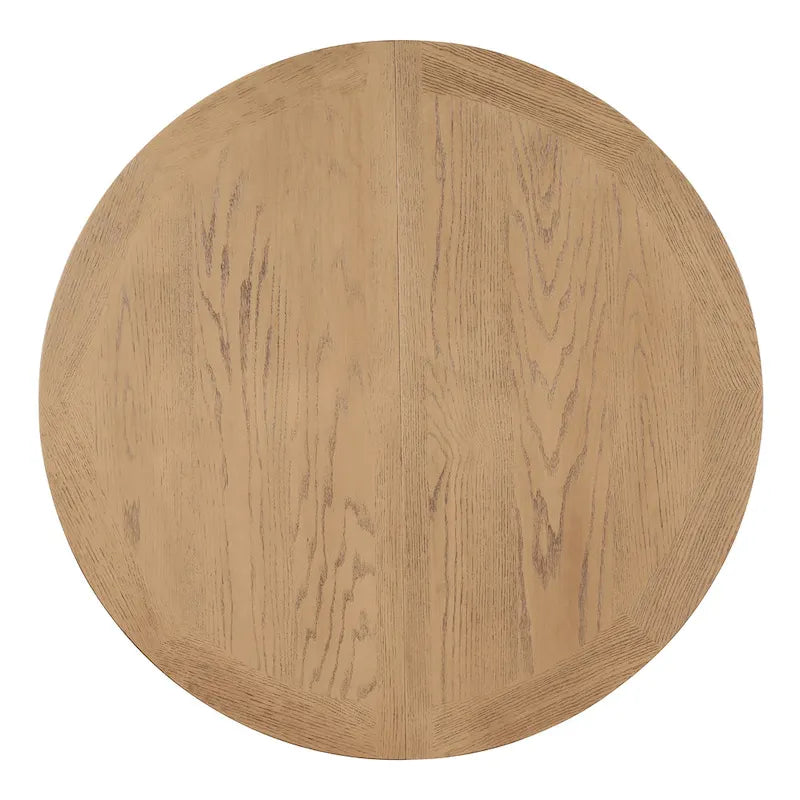 54-Inch Farmhouse Oval Extendable Dining Table, Black MDF