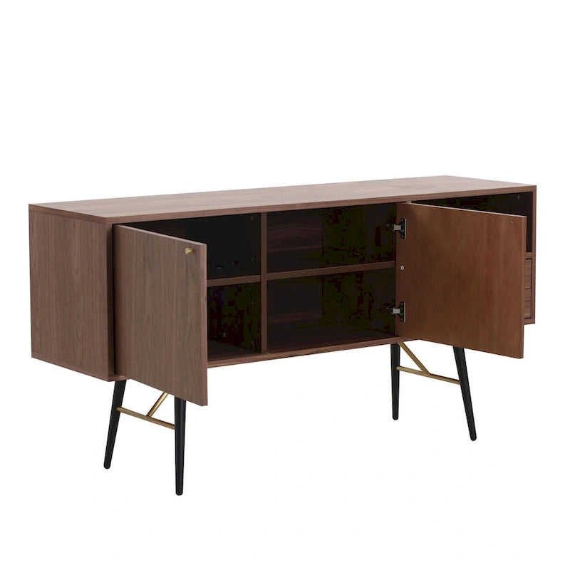 Mid-century Modern Kitchen Storage Sideboard & Buffet Cabinet TV Stand
