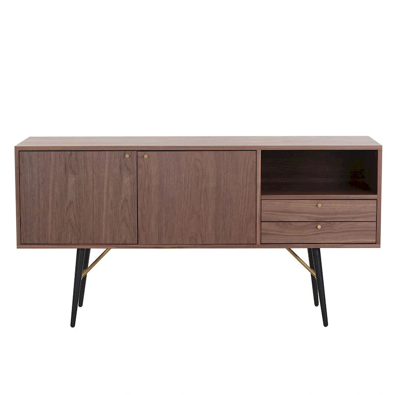 Mid-century Modern Kitchen Storage Sideboard & Buffet Cabinet TV Stand